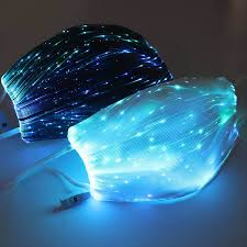7 Color Lights Led Light Up Face Mask Worth Buy Store