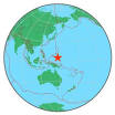 Micronesia state of Yap earthquake from www.emsc-csem.org