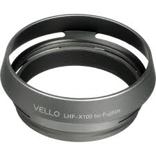 Vello Lh X100 Dedicated Lens Hood Silver