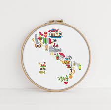 See more ideas about cross stitch patterns, stitch patterns, cross stitch. Italy Cross Stitch Pattern Printable Pdf Pattern Italy Etsy