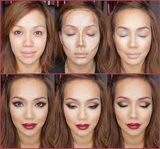 contouring makeup for your face shape