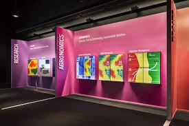 Exhibit Part Of Monsanto Huxley Training Center Retail Display Trade Show Flooring Museum Exhibition