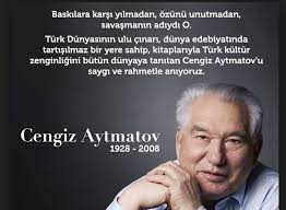 Yazarlığa 1952' de başlayan aytmatov, 1959'da kırgız pravdası gazetesinde muhabir oldu. Cengiz Aytmatov Alintidir Abdullah Isik Kisisel Blog Sayfasi