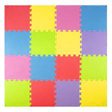 Rubber floor mat 4 pcs set multi color soundproof mat thickness is 15mm heavy duty rubber mats for gym floors garage home (50 x 50 x 1.5 cm). Foam Play Mats 16 Tiles Borders Safe Kids Puzzle Playmat Non Toxic Interlocking Floor Children Baby Room Soft Eva Thick Color Flooring Square Babies Toddler Infant Exercise Area Carpet Walmart Canada