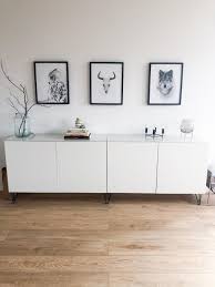Minimalistisches Upcycling Neue Fusse Fur Besta Ikeahack Minimalism Couc Ikea Hack Upcycled Home Decor Ikea Sideboard