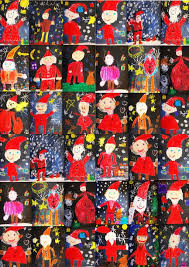 Weihnachten Im Kunstunterricht In Der Grundschule 136s Webseite Weihnachten Kunst Grundschule Kunst Fur Kinder Kunst Grundschule