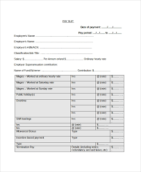 Use this employee payslip record template. Free 9 Payslip Templates In Pdf Ms Word