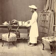 Indian servant photo by John P Nicholas of Madras