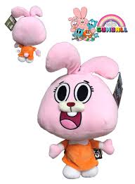The Amazing World of GUMBALL - Plush toy Anais pink character (1540cm) -  Quality Super Soft -rosa -