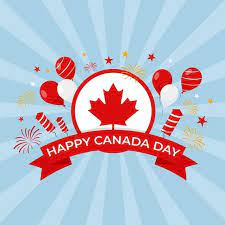 Download Happy Canada Day With Balloons And Fireworks For Free In 2020 Happy Canada Day Canada Day Fireworks