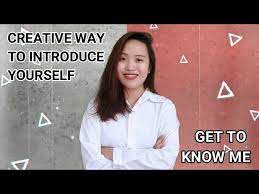 Creative writing is not solely about putting words on a page in a way that presents imaginative prose. Creative Way To Introduce Yourself Online Class Youtube
