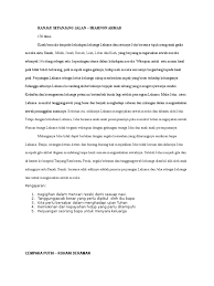 Akhir pekan tiba, pagi menyongsong, matahari perlahan terbit dari timur nmun, akhir pekan ini ia tak gunakan waktunya untuk bermain bersama teman temannya karena dia. Cerita Nilam