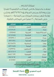 متى اوقات عمل زاجل البريد السعودي البوابة الرقمية Adslgate
