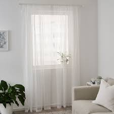 Lillegerd Gardinenstore Paar Weiss Blatt Ikea Deutschland Vorhange Ikea Curtains Fensterdekoration