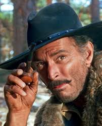 Barry Sullivan Andrew Prine and Glenn Corbett in THE ROAD WEST TV Series  1966 .