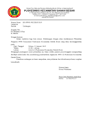 Berisi contoh surat undangan resmi perusahaan organisasi rapat resmi dan kegiatan osis. Surat Undangan Pelantikan Pengurus Ppni Komisariat Pkm Sabes