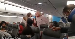 The video shows the jetblue aircraft being tugged by a ground service provider's tug. Racist Jetblue Passenger In Burger King Crown Shouts The N Word Before Being Removed From Flight Readsector