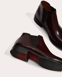 Chelsea boots works to flatter your figure by creating luxury models that will. Bottines En Cuir Antik Bordeaux Bottes Et Bottines Chaussures Homme Zara Algerie Chelsea Boots Boots Only Shoes