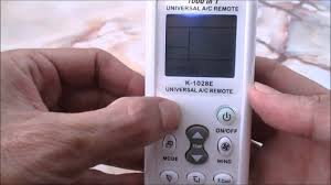 Qunda 1000 in 1 p2 large user remote controler madeforyou 1 1 universal remote control instructions booklet booklet. How To Set Universal Air Con Remote Control Replace Faulty Remote Control Youtube