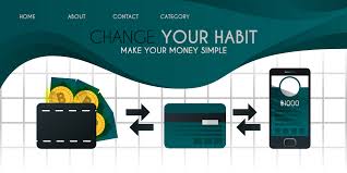 Millions of people use debit cards, and you get one with most lloyds bank current accounts. Make Your Money And Bitcoin Easier With A Credit Or Debit Card And More Easily With The Cashless Application Vector Illustration Concept Can Be Use For Presentation Web Banner Ui Ux Landing