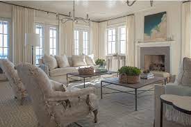 Bungalow Blue Interiors Home Coastal Elegance Ivory Living Room Coastal Living Rooms Interior Design