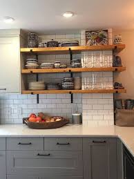Metal Shelf Brackets Open Shelving Bracket Industrial Kitchen Remodel Kitchen Renovation Kitchen