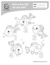 Here are some free printable cocomelon coloring pages. Cocomelon Sur Twitter Coloring Page Wednesday Let S Count 12345 Have Fun Coloring The Fish While Counting Along In Once I Caught A Fish Alive 2 Https T Co 3rd6nendne To Download