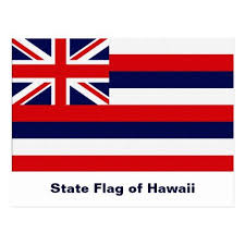 Hawaii State Flag Postcard Zazzle Com In 2020 Hawaii State Flag State Flags Flag