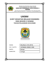 Cek tagihan pbb jawa tengah. Cover Ukbm Semester 3 Docx