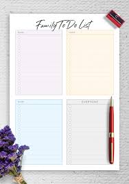 Fillable to do list template. To Do List Templates Download Task List Pdf