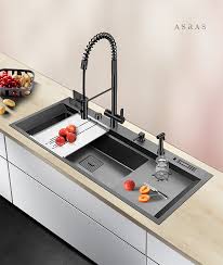 Produktion von spülbecken für küchen in diversen formen. Neue Design 2 In 1 Edelstahl Kuche Waschbecken Mit Glas Washer Buy Edelstahl Kuche Waschbecken Handgemachte Waschbecken Edelstahl Waschbecken Product On Alibaba Com