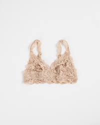 Lace Bralette In Nude