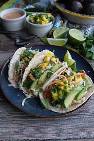 Maybe you would like to learn more about one of these? Fish Tacos Complete With Mango Salsa And Chipotle Aioli