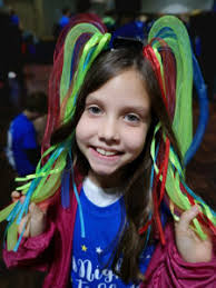 Little Chloe joins walkers