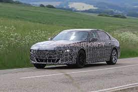 Our spy photographer was able to get a few shots of the interior, but as far as we can tell, the updates are minimal. 2023 Bmw 7 Series Spy Shots And Video Redesigned Flagship Sedan Takes Shape