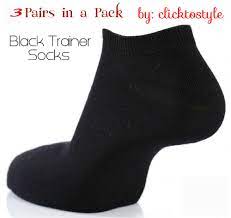 3 Pairs Women Black Breathable Quality Trainer Liner Ankle Socks Uk Size 6 11 7425932675639 Ebay Socks Ankle Socks Trainers