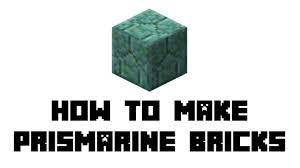 As a result, you need the following ingredients:: Minecraft Survival How To Make Dark Prismarine Youtube