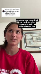 Replying to @allison 🪷 i know writing the common app essay can be super  stressful so reach out if u guys have any questions/want tips or advice!  #yale #georgiatech #northeastern #commonapp ...