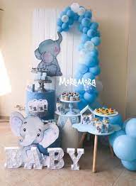 Pin By Ines Valenzuela On Guardado Rapido Baby Shower Girl Diy Baby Shower Balloons Elephant Baby Shower Boy