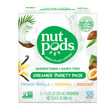 Nut Pods Dairy Free Soy Free Creamer Dairy Free Creamer Healthy Coffee Creamer Low Carb Coffee Creamer