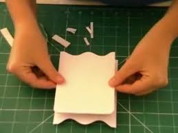 For this card in particular i just wanted to cut out some hearts; How To Make A Cute Wardrobe Shaped Greetings Card Shaped Cards Card Making Videos Fun Fold Cards
