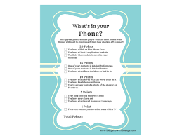 Free Printable Modern Whats In Your Phone Baby Shower Baby Shower Modern Baby Shower Games Baby Shower Printables