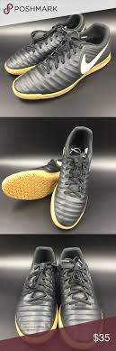 Nike Tiempo X Indoor Soccer Shoes Men S Size 9 5 Soccer Shoes Nike Black Nikes