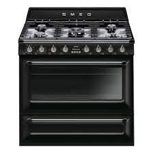 Accueil electroménager gros électroménager cuisinière, piano de cuisson cuisinière. Piano De Cuisson Smeg Victoria Tr90 Cuisinieres Grande Largeur