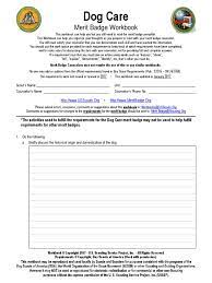 Personal management merit badge pamphlet. Dog Care Boy Scouts Of America School Counselor