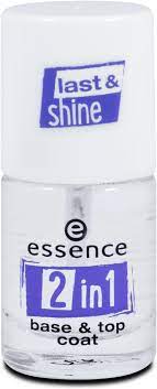 Uz essence nail art express dry kapi duga čekanja nakon svježe nanesenog laka za nokte konačno su stvar prošlosti! Essence Cosmetics 2in1 Base Top Coat 8 Ml Dm At