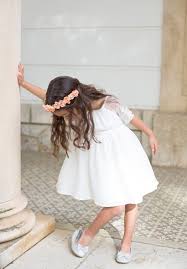 Cette tenue de ceremonie allie simplicité et élégance. Robe Demoiselle D Honneur Boheme Enfant Pour Mariage