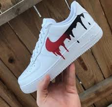 Pin On Drip Stencil Custom Shoe Examples