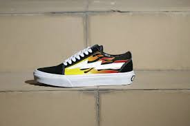 Revenge X Storm Pop Up Store Vans Old Skool Fire Flame