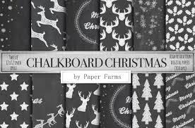 If not, the bright christmas scrapbook paper pack has you covered. Chalkboard Christmas Scrapbook Paper By Paper Farms Thehungryjpeg Com